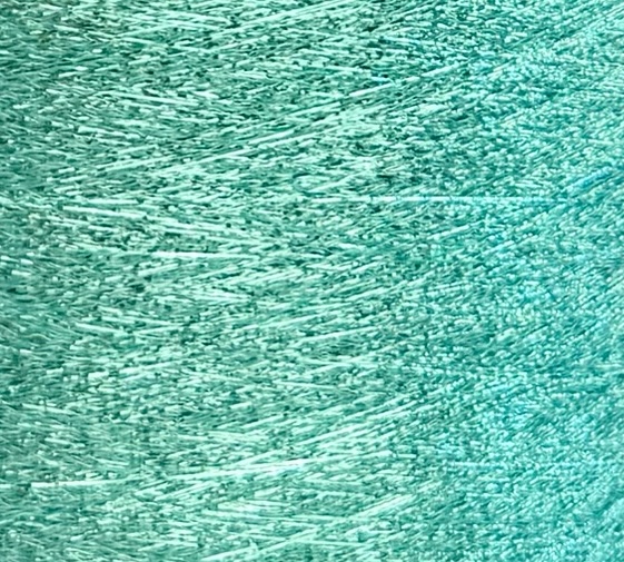 Lurexgarn 6900m/100g – Metallfaser col. Salbei